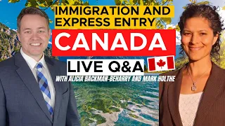 Canada Immigration LIVE Q&A with Alicia and Mark