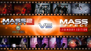 MASS EFFECT 2 2010 XBOX 360 vs LEGENDARY EDITION The comparison movie (First 37 minutes)