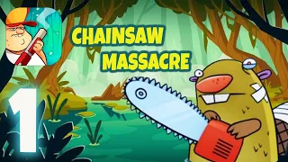 Swamp Attack - Gameplay Walkthrough Episode #1 - Chainsaw Massacre (iOS, Android)