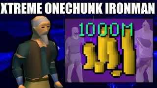 Runescape's FIRST EVER Xtreme Onechunk BILLIONAIRE