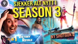 NY SESONG = NY VICTORY ROYALE 🏆 Sjekker Alt Nytt I Sesong 3 🔥 - Norsk Fortnite