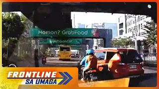 Motorcycle taxi rider, ginitgit ng SUV sa EDSA | Frontline Sa Umaga