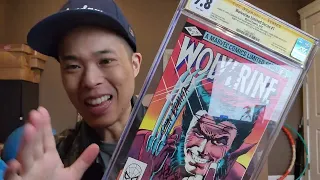 Wolverine #1 cgc slab with no inner well aka Creep engine case