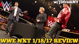 WWE NXT 1/18/17 Review, Results & Reactions: Bobby Roode & Shinsuke Nakamura Contract Signing