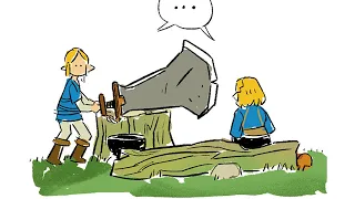 Link tries cooking for Zelda