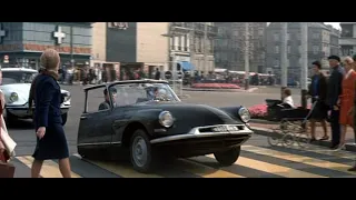 Car Chase in The Brain (Le Cerveau) - 1969