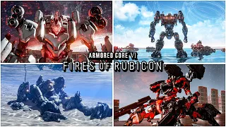 Armored Core 6 Fires of Rubicon - All Endings & Credits