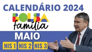 SAIU CALENDÁRIO COMPLETO BOLSA FAMÍLIA  MAIO 2024! VEJA O CALENDÁRIO COMPLETO DE 2024.