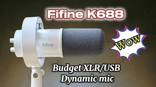 Fifine K688 Dynamic USB/XLR Mic Review and Testing