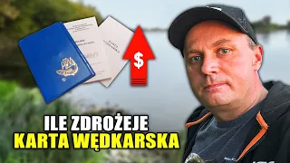 PODWYŻKA CEN ZEZWOLENIA na ŁOWIENIE RYB w 2024 ROKU