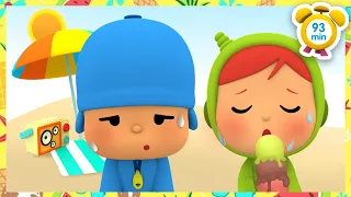 🥵️ POCOYO in ENGLISH - Summer Heat [93 min] | Full Episodes | VIDEOS and CARTOONS for KIDS