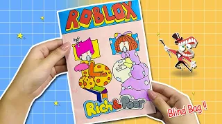 [🐾paper diy🐾] Roblox Pregnant Zooble and Ragatha 블라인드백 Outfit Blind Bag Pregnant Compilation | ASMR