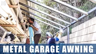 Metal Garage Awning | JIMBOS GARAGE