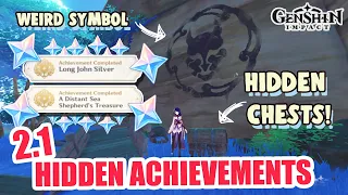 2.1 WEIRD SYMBOL HIDDEN PIRATE TREASURE CHESTS LOCATIONS | HIDDEN ACHIEVEMENTS | Genshin Impact