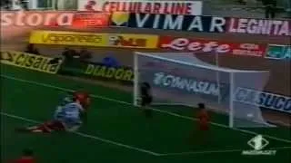 Serie A 1996-1997, day 23 Roma - Verona 4-3 (Di Biagio, Maniero, Caverzan, 2 Candela, Totti, ...)