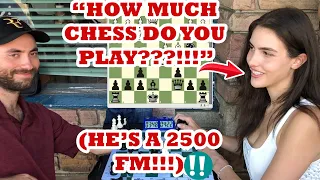 2500 FM Plays Undercover vs WFM Alexandra Botez! FM Dan The Clutch Man vs WFM Alexandra Botez