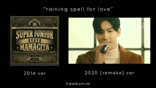 Super Junior (슈퍼주니어) – Raining Spell For Love (사랑이 멎지 않게) Original version VS. Remake version