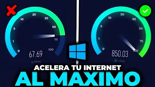 How to SPEED UP YOUR INTERNET TO THE MAXIMUM ON YOUR PC ✅Windows 10 and 11