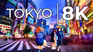 Tokyo 8K Stunning Waking Tour Through the Vibrant City - Cascading Bee