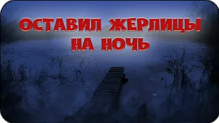 Оставил жерлицы на ночь без присмотра