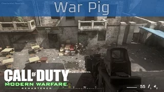 Call of Duty 4: Modern Warfare Remastered - War Pig Walkthrough [HD 1080P/60FPS]