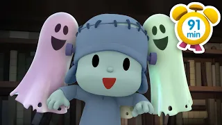 😱 POCOYO in ENGLISH - The Haunted House [ 91 min ] | Full Episodes | VIDEOS and CARTOONS FOR KIDS