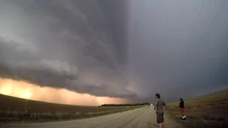 Leoti, KS Multiple Tornadoes and Storm B-Roll - 5/21/2016 Brewer Drake