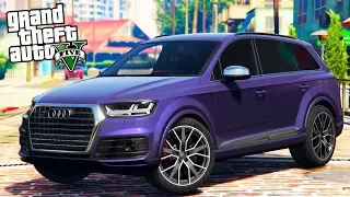 РЕАЛЬНАЯ ЖИЗНЬ В GTA 5 - ЗАКАЗНОЙ УГОН AUDI SQ7! 🌊ВОТЕР