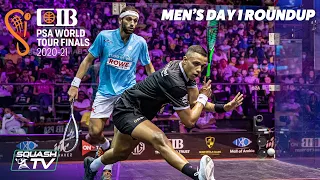 Squash: CIB PSA World Tour Finals 2020-21 - Men's Day 1 RoundUp