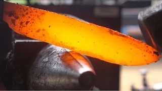 Making A Frontier Knife From An Old Wagon Wheel