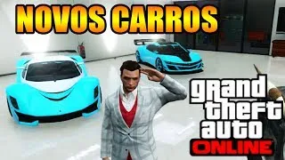 GTA V Online 1.11: Meus NOVOS CARROS da DLC Business TOP! (GTA 5)