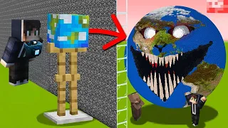 Hakujem U HORROR Minecraft Build Battle Sa KAMEROM