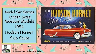 Model Car Garage - The Moebius 1954 Hudson Hornet Club Coupe - A Model Car Kit Unboxing Video