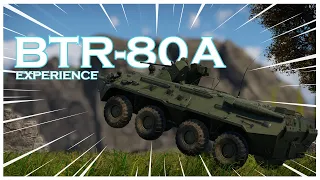STOCK BTR-80A EXPERIENCE