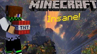 Minecraft: MASSIVE EXPLOSIONS! Lucky TNT (Mod Showcase)