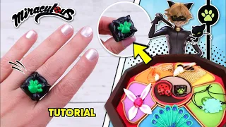 DIY Чудесная Божья коровка | Как сделать Cat Noir Ring | Чат нуар Чудесный