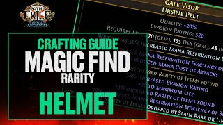 Path of Exile | MAGIC FIND HELMET | Crafting Guide