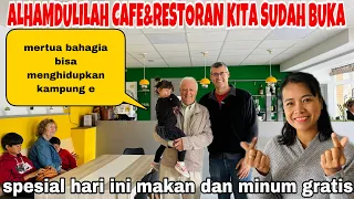 ALHAMDULILAH AKHIRNYA CAFE &RESTORAN KECIL2 AN SUDAH BUKA!!SPESIAL HARI INI MAKAN DAN MINUM GRATIS