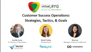 Customer Success Operations: Strategies, Tactics & Goals