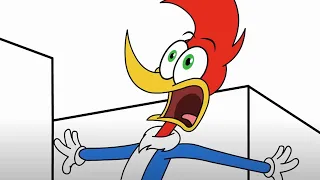 Woody discovers an imaginary world | Woody Woodpecker