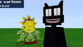 The Sun Chief Vs. Cartoon Cat in Minecraft PE