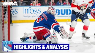 Igor Shesterkin Saves New York Rangers in 3rd Period To Hand Panthers Their First Regulation Loss