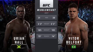 UFC St. Louis: Uriah Hall vs Vitor Belfort