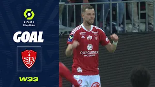 Goal Jérémy LE DOUARON (18' - SB29) STADE BRESTOIS 29 - FC NANTES (2-0) 22/23