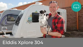 Small, simple, CUTE caravan - Elddis Xplore 304