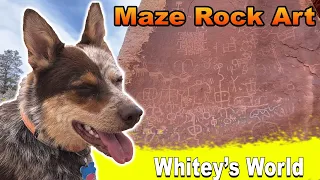 Exploring Maze Rock Art  | Things to do near Page Arizona | Whitey's World