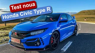 Test noua Honda Civic Type R: cu 320 CP la o tură pe Transbucegi