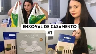 ENXOVAL DE CASAMENTO - PARTE 1 ✨🏡 noiva aos 19