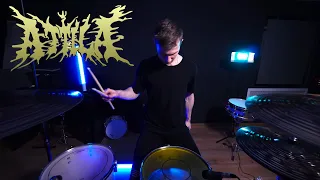 Attila - Subhuman Drum Cover