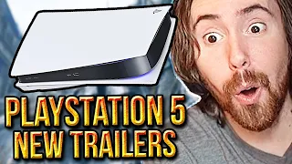 A͏s͏mongold Reacts to ALL Playstation 5 Reveal TRAILERS | Demon Souls, Ratchet & Clank, Horizon